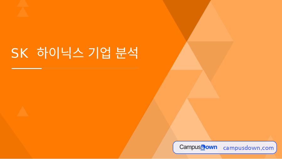유동비율과 매출액증가율로 본 SK하이닉스 경제 분석 발표 자료의 첫 페이지 미리보기