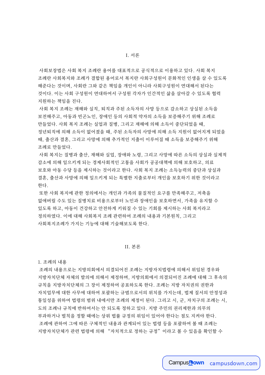 조례의 기본원칙 자료의 첫 페이지 미리보기