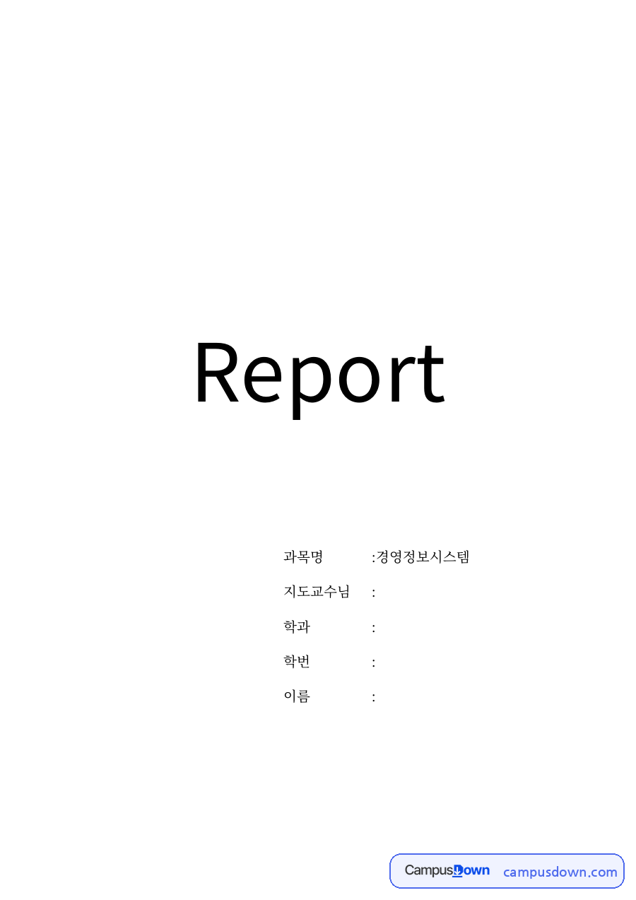 중국 수출 전자기업의 정보시스템 도입 제안서 자료의 첫 페이지 미리보기