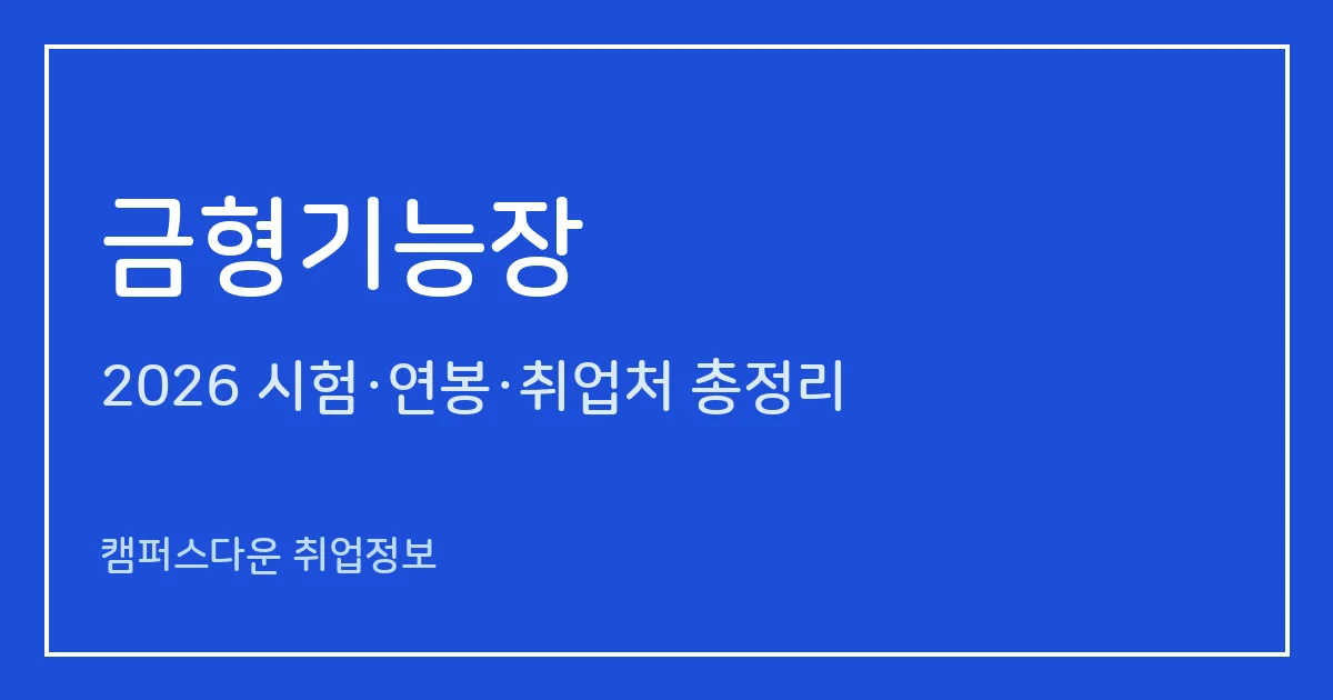 금형기능장 2026 총정리: 필기 60문항·실기 작업형 9시간, 응시료 34,400원·143,600원, 합격률 33%·54.1%